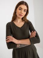 Sukienka damska, khaki, Lily Rose