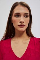 Sukienka damska, różowa, Moodo