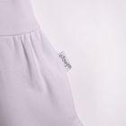 Sukienka dziewczęca z krótkim rękawem, biała, Nicol