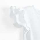 Sukienka dziewczęca z krótkim rękawem, biało-czarna, Nicol