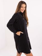 Sukienka jeansowa damska, czarna, Sublevel