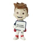 Super Victor, oficjalna maskotka UEFA Euro 2016, figurka, 6 cm