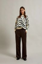 Sweter damski, biały, Moodo