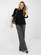 Sweter damski, czarny, Italy Moda