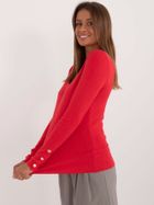 Sweter damski, czerwony, Italy Moda