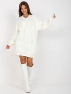 Sweter damski, ecru, Rue Paris