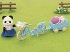 Sylvanian Families, panda, wycieczka rowerowa, figurka z akcesoriami, 5652