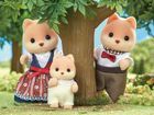 Sylvanian Families, rodzina psów karmelowych, zestaw figurek, 5459