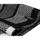 Szalik męski, czarno-szary, Peterson