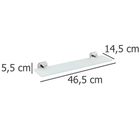 Szklana półka łazienkowa, Mezzano