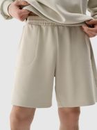 Szorty damskie, beżowe, 4F