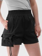 Szorty damskie, czarne, 4F