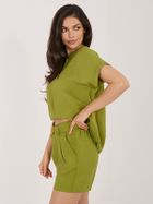 Szorty damskie, zielone, Sublevel