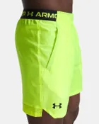 Szorty męskie, 2w1, żółte, Under Armour