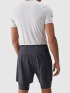 Szorty męskie, szare, 4F