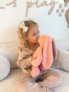 Szumisie, Królik dla starszaków, maskotka z mechanizmem szumiącym 5w1, różowy, 38 cm