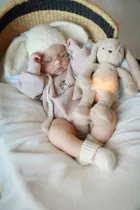 Szumisie, Szumiś Królik z lampką 5w1, beżowy, 30 cm