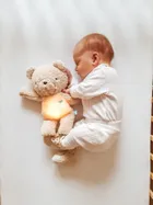 Szumisie, Szumiś Miś, maskotka szumiąca z mechanizmem 5w1, beżowy, 27 cm