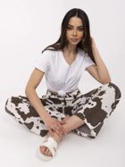 T-shirt damski, biały, Basic Feel Good