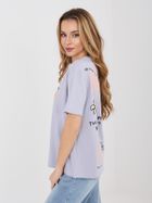 T-shirt damski, fioletowy, Sublevel