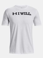 T-shirt męski, biały, Under Armour