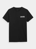 T-shirt męski, czarny, 4F