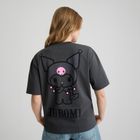 T-shirt oversize z bawełny czesanej Kuromi NOWEAR