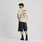 T-shirt oversize z nadrukiem Myszka Miki NOWEAR