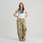 T-shirt z nadrukiem o kroju slim NOWEAR