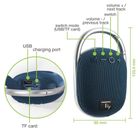 Techly, głośnik bluetooth 5.3, bezprzewodowy