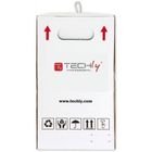 Techly, kabel skrętka, F/UTP, kat. 5E, 305m