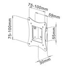Techly, uchwyt ścienny TV LED/LCD, 13-30"