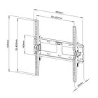 Techly, uchwyt ścienny TV LED/LCD, 23-55"