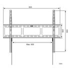 Techly, uchwyt ścienny TV LED/LCD, 42-80"