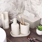 Tendance, pojemnik na płatki kosmetyczne, Japandi, ø 7 cm