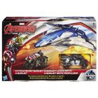 The Avengers, Kapitan Ameryka, motocykl i odrzutowiec, zestaw