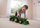 Tomy, John Deere, Monster, traktor z przyczepą, zabawka z światłem i dźwiękiem
