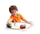 Tomy, Stacyjkowo, Wooden Railway, Zestaw startowy, drewniane tory i lokomotywki