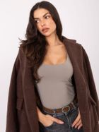 Top damski, beżowy, Sublevel