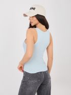 Top damski, niebieski, Sublevel