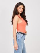 Top damski, pomarańczowy, Sublevel