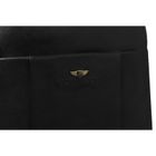 Torba listonoszka, czarna, skórzana, Peterson