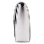 Torebka kopertówka, srebrna, Rovicky