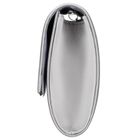 Torebka kopertówka, srebrna, Rovicky