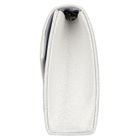 Torebka kopertówka, srebrna, skóra ekologiczna, Rovicky