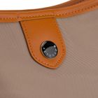 Torebka listonoszka, beżowa, skóra ekologiczna, Peterson