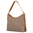 Torebka listonoszka, beżowa, skóra ekologiczna, Peterson