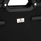 Torebka listonoszka, czarna, Peterson