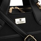 Torebka listonoszka, czarna, Peterson