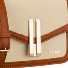 Torebka listonoszka, ecru, Peterson